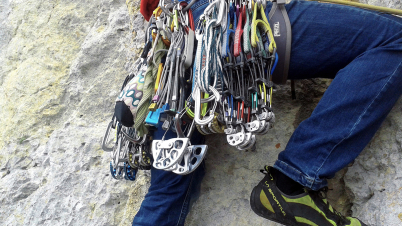 Curso escalada de autoprotección