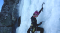 Curso escalada en hielo tornillo