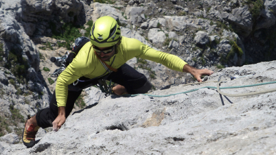 Curso escalada en pared 2